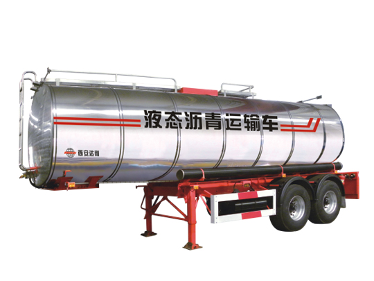 半掛式液體瀝青運(yùn)輸車